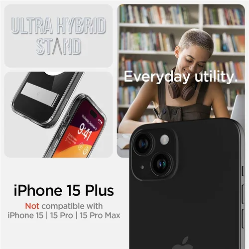 Spigen Ultra Hybrid S MagSafe dėklas iPhone 15 Plus image 2