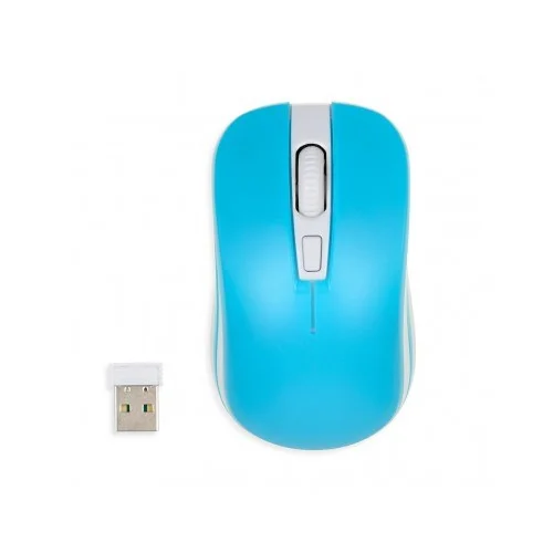 iBox LORIINI belaidė optinė pelė 1600 DPI, mėlyna image 1