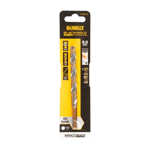 DeWALT 9 mm HEX 1/4 grąžtas metalui image 1