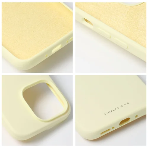 ROAR CLOUD SKIN silikoninis dėklas iPhone 13, šviesiai geltonas image 3