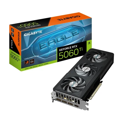 GIGABYTE GeForce RTX 5060 Ti EAGLE MAX OC 8G 8 GB vaizdo plokštė image 1