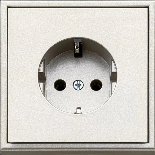 LIREGUS MODERN kištukinis lizdas su įžeminimu, šampano spalva image 2