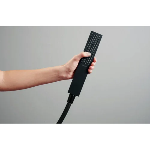 Hansgrohe Pulsify E 100 1jet EcoSmart+ Rankinis dušas – Juodas matinis image 2