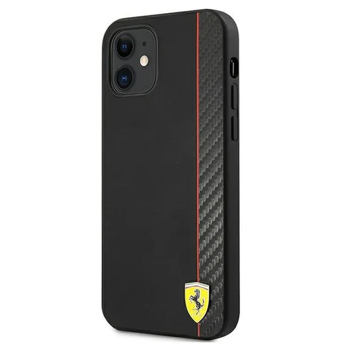 Ferrari FESAXHCP12SBK dėklas iPhone 12 mini, juodas image 2
