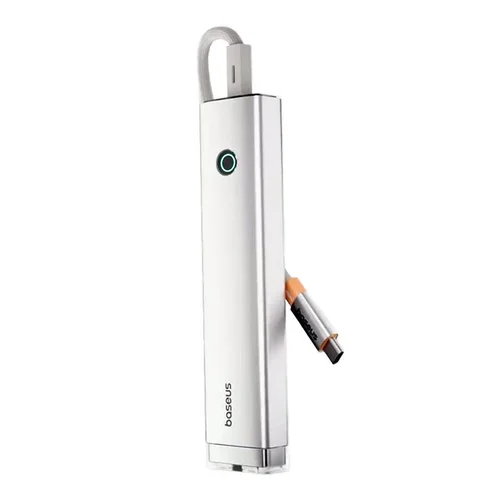 Baseus Ultra Joy BS-OH165 5-in-1 USB-C šakotuvas, sidabrinis image 2