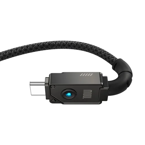 Baseus Neužlaužiamas USB-A–USB-C kabelis 1 m image 2