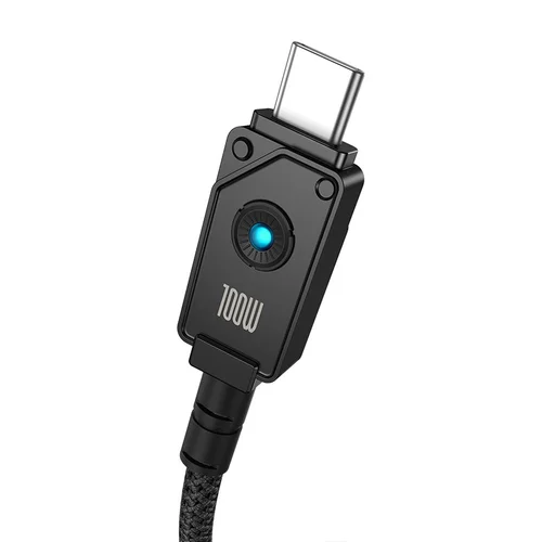 Baseus Neužlaužiamas USB-A–USB-C kabelis 1 m image 3