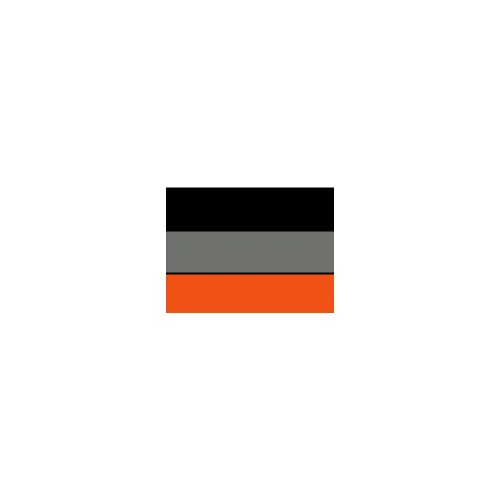 Nubuko odos apsauginiai Result R459X darbo batai 36, Juoda/Pilka/Oranžinė image 2