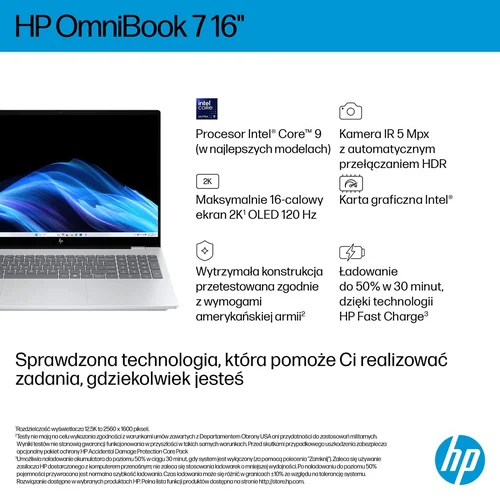 HP OmniBook 7 16-az0222nw Core 5 210H 16 col. image 3