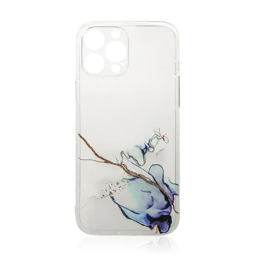 Marmurinis TPU dėklas Xiaomi Redmi Note 11, mėlynas image 1