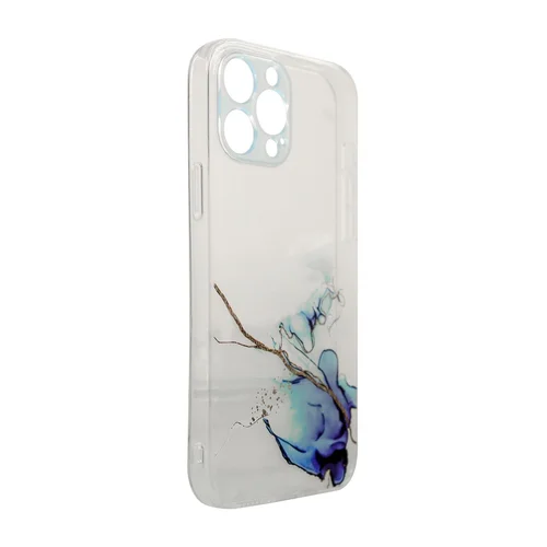 Marmurinis TPU dėklas Xiaomi Redmi Note 11, mėlynas image 2