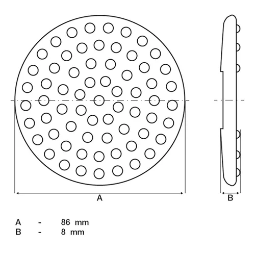 BGS technic 7875-3 guminė atrama Ø 86 × 8 mm image 2