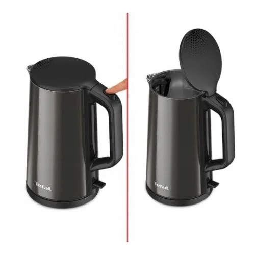 Tefal KI583E elektrinis virdulys 1,5 l grafito image 2