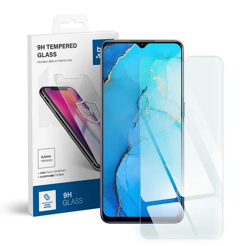 Oppo Reno 3 mėlynas žvaigždės dizaino grūdintas stiklas image 1