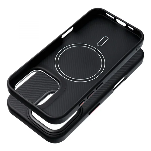 Carbon Elite Mag dėklas iPhone 16 Pro Max, juodas image 2