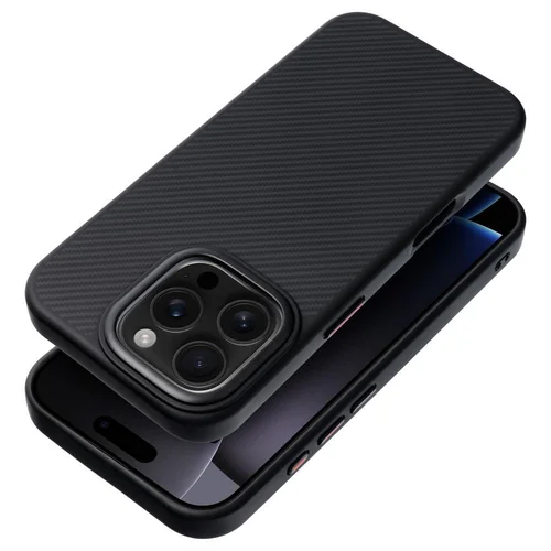 Carbon Elite Mag dėklas iPhone 16 Pro Max, juodas image 3