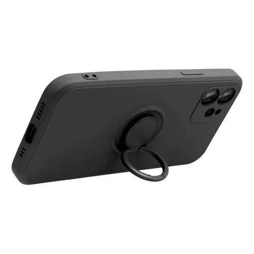 Xiaomi Redmi 13C / POCO C65 žiedinis dėklas, juodas image 3