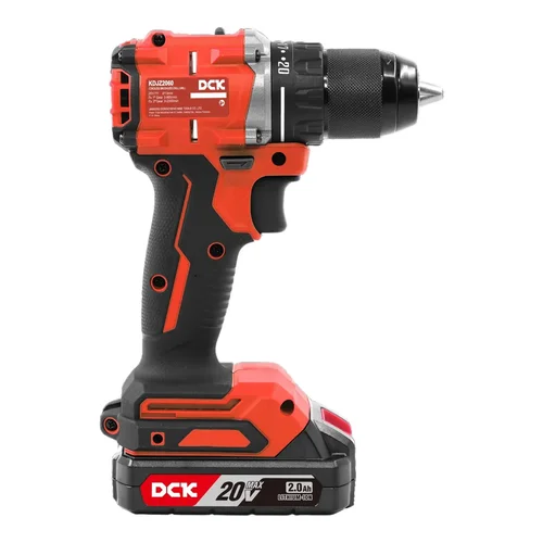 DCK KDJZ2060AM 20 V gręžtuvas-suktuvas, 2 × 2,0 Ah image 3