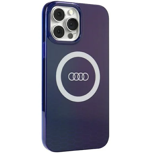 Audi IML Didelis Logotipas MagSafe dėklas iPhone 13 Pro Max, mėlynas image 1