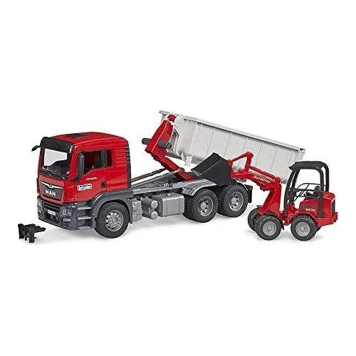Bruder Truck & Loader MAN TGS 03767 1:16 image 1