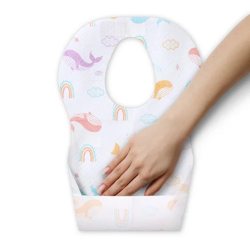 Babyono vienkartiniai seilinukai 10 vnt 878 15x20 cm image 2
