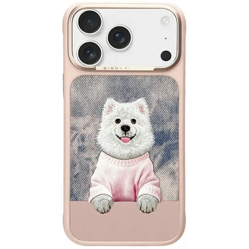 Nimmy Gentle Pets šuns MagSafe dėklas iPhone 17 Pro Max, rožinis image 1