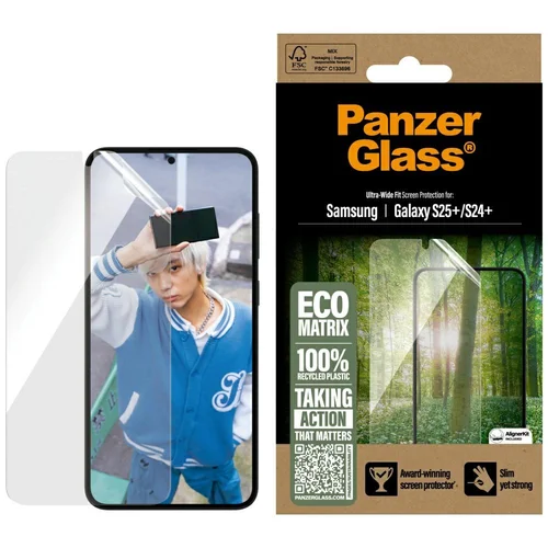 PanzerGlass Eco Matrix grūdintas stiklas Samsung Galaxy S25+ image 1
