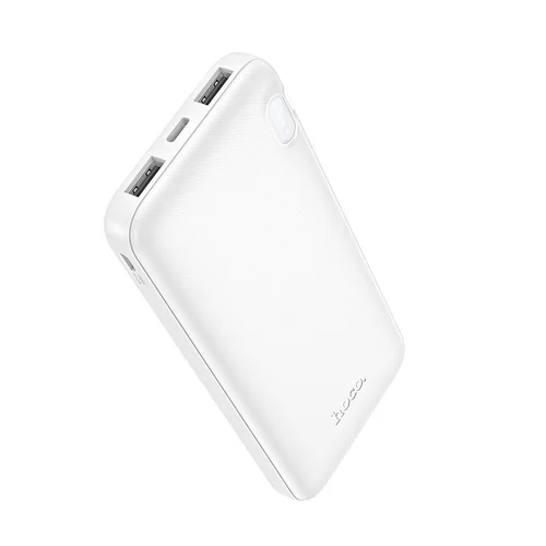 HOCO J128 išorinė baterija 10 000 mAh, balta image 1