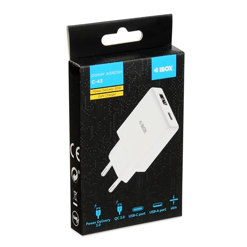 iBox ILUC43W universalus 30 W įkroviklis image 2
