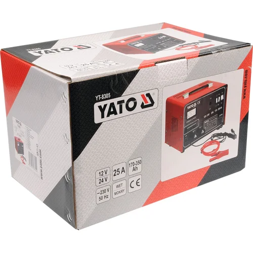 YATO YT-8305 12/24 V įkroviklis-paleidėjas image 2