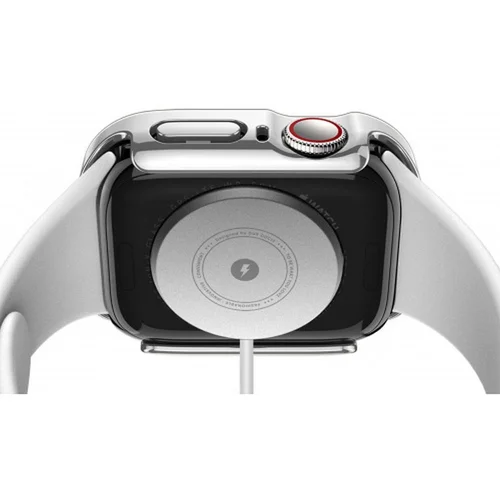 DUX DUCIS HAMO dėklas su stiklu Apple Watch 7/8/9 45 mm, sidabrinis image 2