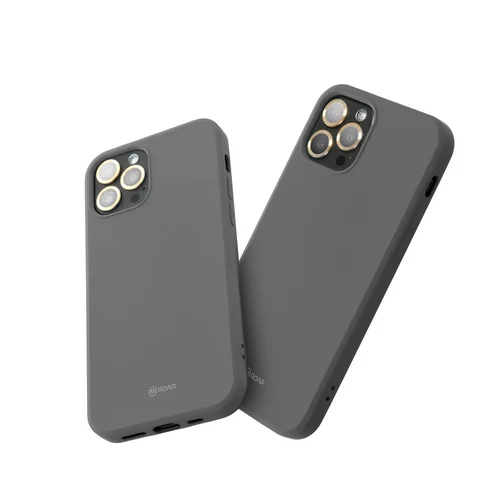 ROAR želė dėklas Samsung S25 Edge, pilkas image 2