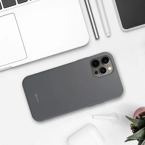 ROAR želė dėklas Samsung S25 Edge, pilkas image 3