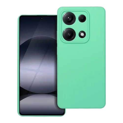 Xiaomi Redmi Note 14S 2 mm silikoninis dėklas, mėtų image 1