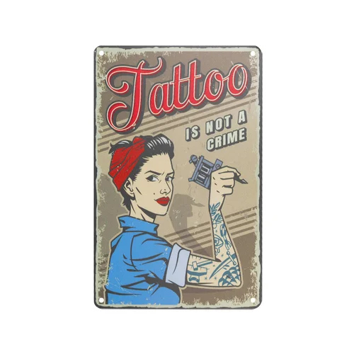 Dekoratyvinė tatuiruočių lentelė TA133 image 1