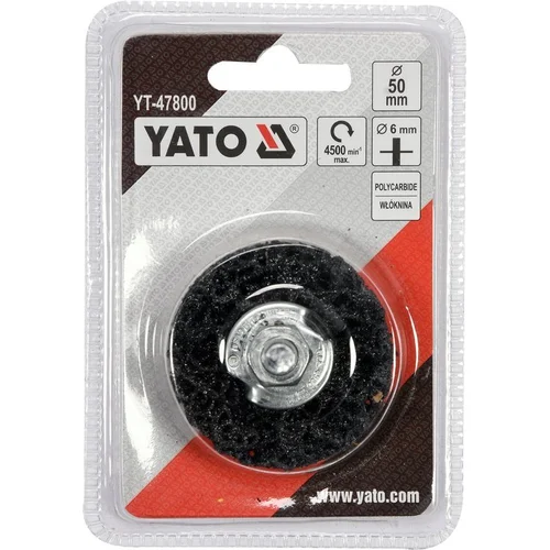 YATO YT-47800 vielinis šepetys 50 mm, juodas image 3