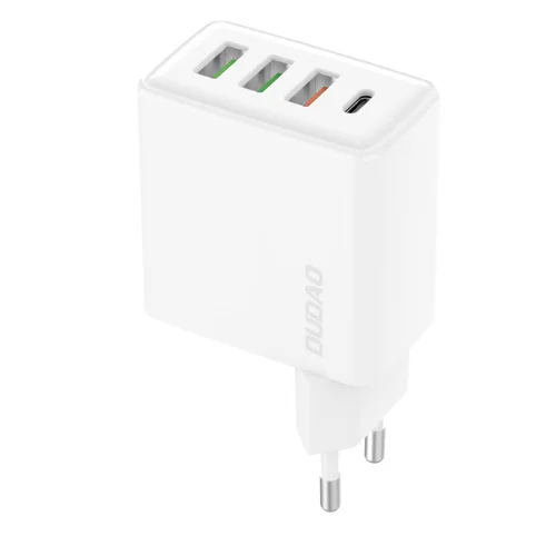 Dudao A5HEU 4 jungčių sieninis įkroviklis 20 W, baltas image 1