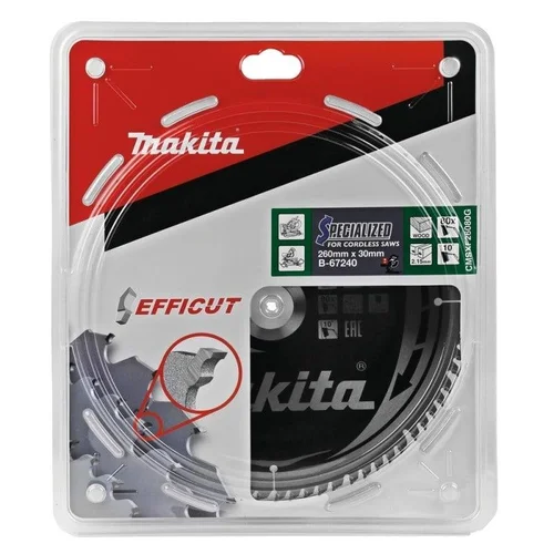 Makita B-67240 EFFICUT pjovimo diskas 260X2.15X30mm image 2