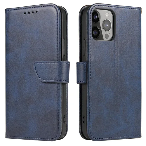 Xiaomi Redmi Note 12 magnetinis dėklas su pinigine, mėlynas image 1