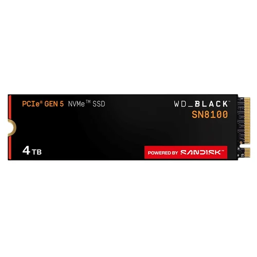 Western Digital Black SN8100 4 TB M.2 PCIe 5.0 SSD image 1