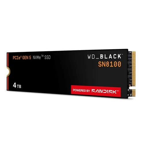 Western Digital Black SN8100 4 TB M.2 PCIe 5.0 SSD image 3