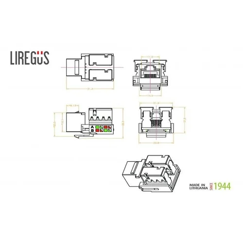 Kompiuterio lizdas LIREGUS EPSILON, metalo spalvos image 3