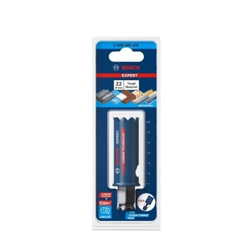 Bosch Tough Material karbido pjovimo karūna, 22 mm, 2608900420 image 2
