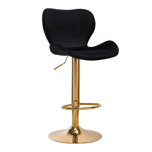 Activeshop BRAVISIMUS VELVET BLACK GOLD baro kėdė image 1