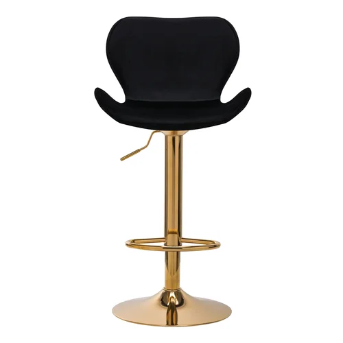 Activeshop BRAVISIMUS VELVET BLACK GOLD baro kėdė image 3