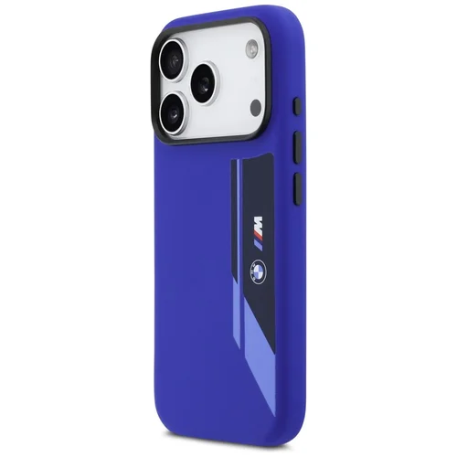BMW M silikoninis MagSafe dėklas iPhone 17 Pro, tamsiai mėlynas image 2