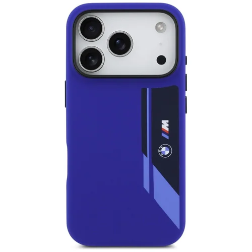 BMW M silikoninis MagSafe dėklas iPhone 17 Pro, tamsiai mėlynas image 3