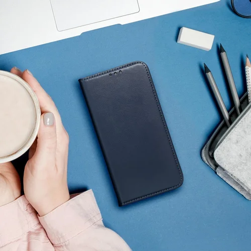 SMART MAGNETO knygos dėklas OPPO Reno 8 Pro, tamsiai mėlynas image 3