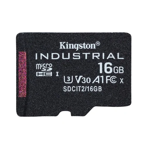 Kingston Technology 16 GB microSDHC pramoninė C10 A1 pSLC kortelė image 3