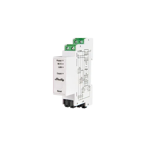 Shelly Pro 3EM 120A trifazis energijos matuoklis image 1